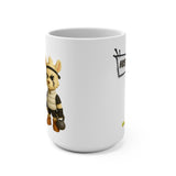 Hustle Uppie 15oz Ceramic Mug — Motivational Coffee Cup